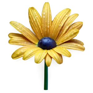 Realistic Yellow Daisy Png Pev26 PNG Image