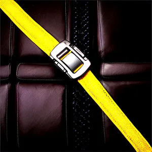 Rear Seat Safety Belt Png Ghv6 PNG Image