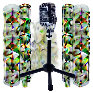 Recording Studio Microphone Stand Png 06262024 PNG Image