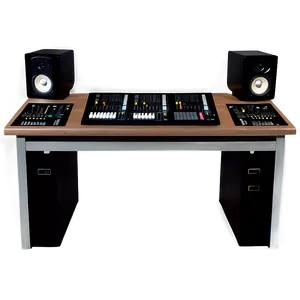 Recording Studio Producer Desk Png Kxu94 PNG Image