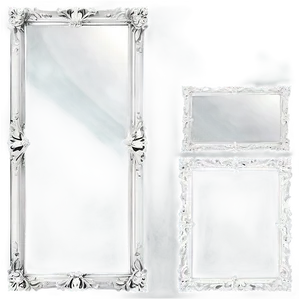 Rectangular Mirror Frame Png Ric PNG Image