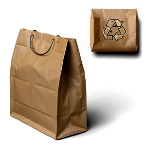 Recycled Brown Bag Png 91 PNG Image