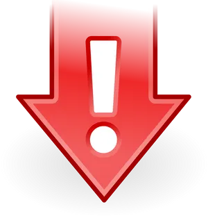 Red Alert Download Icon PNG Image