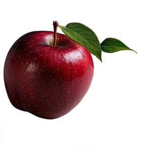 Red Apple A PNG Image