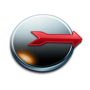 Red Arrow Button Transparent Png Oso54 PNG Image