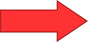 Red Arrow Graphic PNG Image