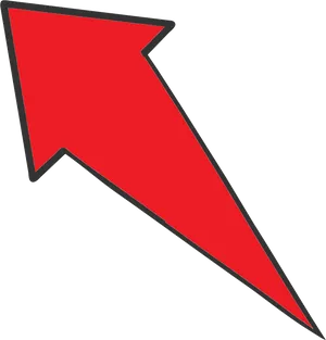 Red Arrow Graphic Icon PNG Image