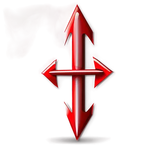 Red Arrow Icon Transparent Png Qof50 PNG Image