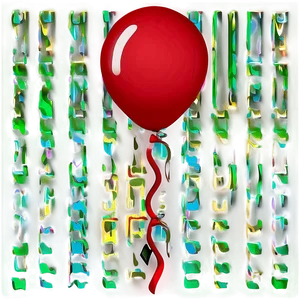 Red Balloons A PNG Image