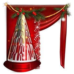 Red Banner For Christmas Png 58 PNG Image