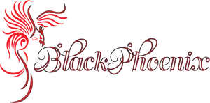 Red Black Phoenix Logo PNG Image