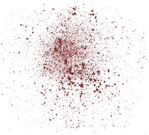 Red Blood Splatter Pattern Dark Background PNG Image