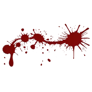 Red Blood Splatter Png 06122024 PNG Image