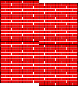 Red Brick Wall Pattern PNG Image