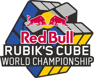 Red Bull Rubiks Cube World Championship Logo PNG Image