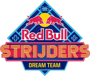 Red Bull Strijders Dream Team Logo PNG Image