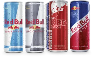 Red Bull Variety Pack PNG Image