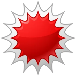 Red Burst Special Offer Icon PNG Image