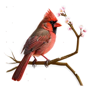 Red Cardinal Vector Png 06292024 PNG Image