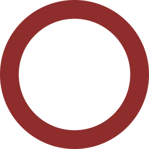 Red Circle Black Background PNG Image