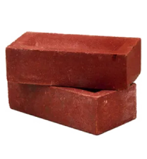 Red Clay Bricks Stacked PNG Image