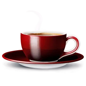 Red Coffee Cup Png Nui58 PNG Image