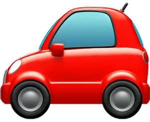 Red Compact Car Illustration.jpg PNG Image