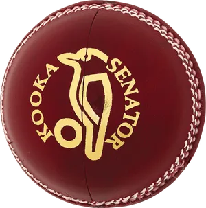 Red Cricket Ball Kookaburra Senator PNG Image