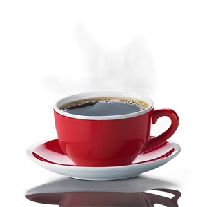 Red Cup Full Of Coffee Png Och43 PNG Image