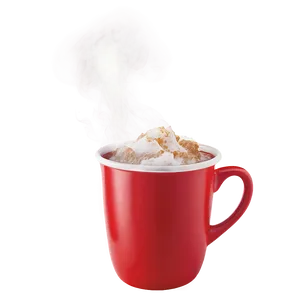 Red Cup With Steam Png 14 PNG Image