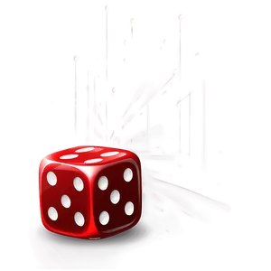 Red Dice B PNG Image