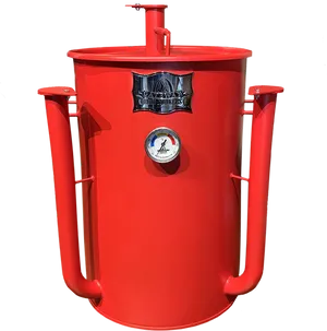 Red Distillation Apparatus PNG Image