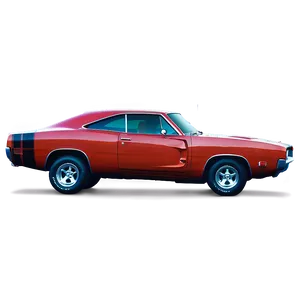 Red Dodge Charger Illustration Png Eos83 PNG Image