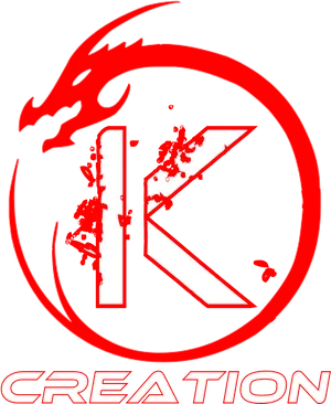 Red Dragon Creation Logo PNG Image