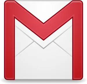 Red Email Icon PNG Image