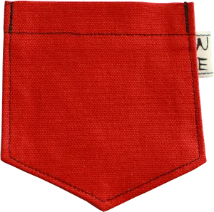 Red Fabric Pocket Square PNG