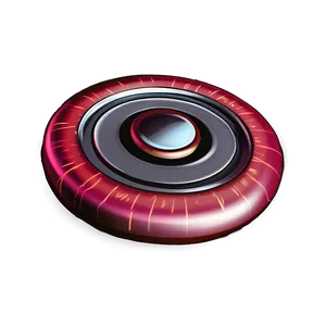 Red Fidget Spinner Png Kji PNG Image