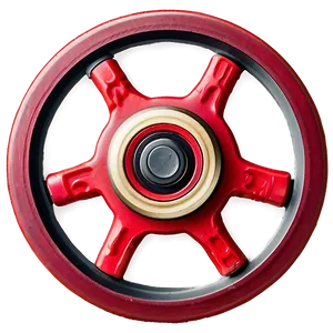 Red Fidget Spinner Png Scs40 PNG Image