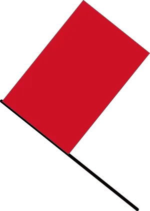 Red Flagon Black Background PNG