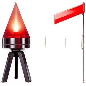 Red Flare Night Signal Png Uiy64 PNG Image