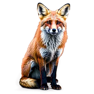 Red Fox Png Hie30 PNG Image