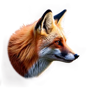 Red Fox Portrait Png Aae PNG Image