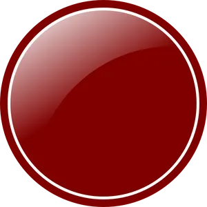 Red_ Glossy_ Button_ Graphic PNG