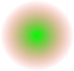 Red Green Glow Effect PNG Image