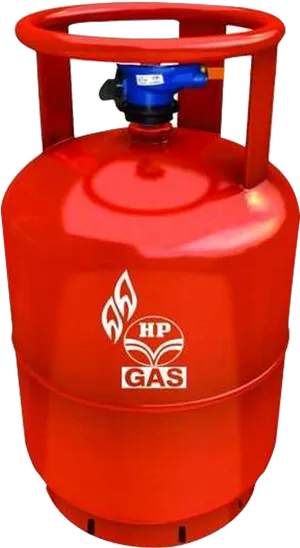 Red H P Gas Cylinder.png PNG Image