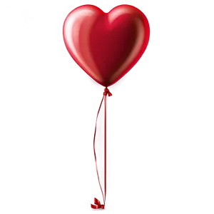 Red Heart Balloon Png Qov PNG Image