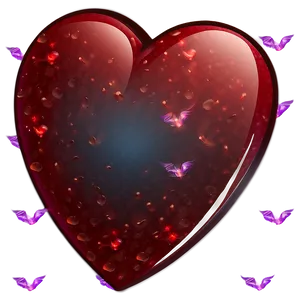 Red Heart Emoji Png Nkr11 PNG Image