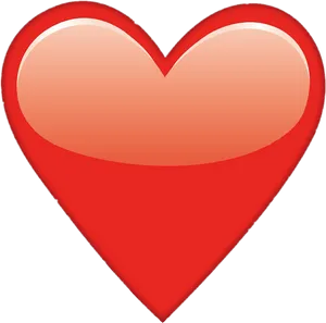 Red Heart Icon PNG Image