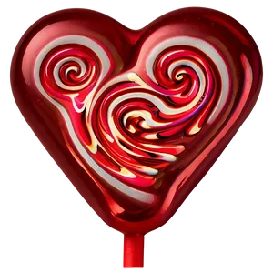 Red Heart Lollipop Png Jkx61 PNG Image