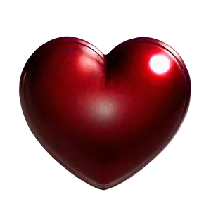 Red Heart Overlay Png 6 PNG Image